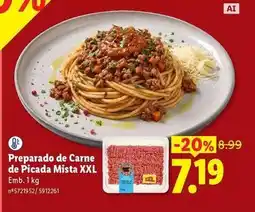 Lidl Picada - preparado de carne de mista xxl promoção