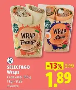 Lidl Wraps promoção