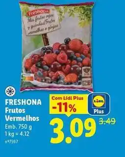 Lidl Mix - frutos vermelhos promoção