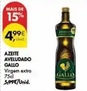 Pingo Doce Gallo - azeite aveludado promoção