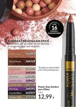 Avon Power Stay Sombra Para Olhos promoção