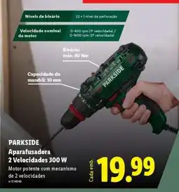 Lidl PARKSIDE promoção