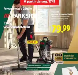 Lidl PARKSIDE promoção