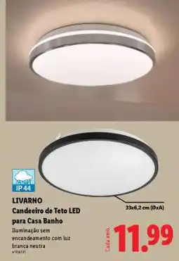 Lidl LIVARNO promoção