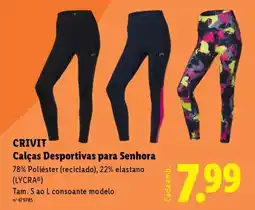 Lidl CRIVIT promoção