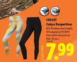 Lidl CRIVIT Calças Desportivas promoção