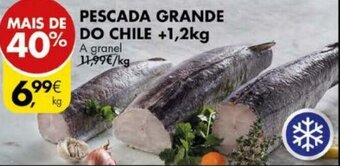 Pingo Doce Pescada Grande do Chile +1,2kg promoção