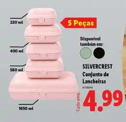 Lidl SILVERCREST Conjunto de Lancheiras promoção