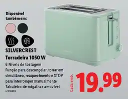 Lidl SILVERCREST Torradeira 1050 W promoção