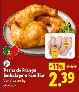Lidl Perna de Frango Embalagem Familiar promoção