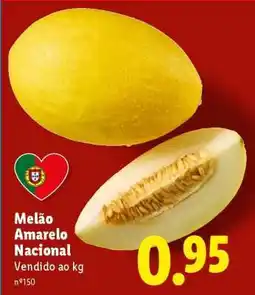 Lidl Melão Amarelo Nacional promoção