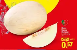 Lidl Melão Branco Nacional promoção