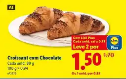 Lidl Croissant com Chocolate promoção