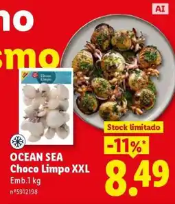 Lidl Ocean Sea Choco Limpo XXL promoção