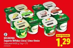 Lidl MILBONA promoção