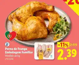 Lidl Perna de Frango Embalagem Familiar promoção