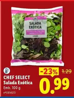 Lidl CHEF SELECT Salada Exótica promoção