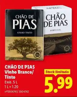 Lidl CHÃO DE PIAS promoção