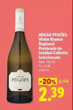 Lidl ADEGA PEGÕES promoção