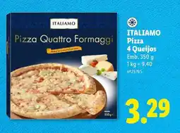 Lidl ITALIAMO Pizza 4 Queijos promoção