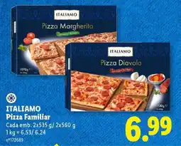 Lidl ITALIAMO Pizza Familiar promoção