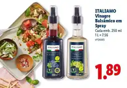 Lidl ITALIAMO Vinagre Balsâmico em Spray promoção