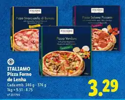 Lidl ITALIAMO Pizza Forno de Lenha promoção