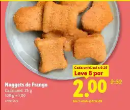 Lidl Nuggets de Frango promoção