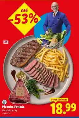 Lidl Picanha Fatiada promoção