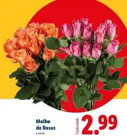 Lidl Molho de Rosas promoção