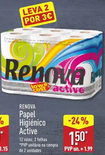 Renova papel higiênico active