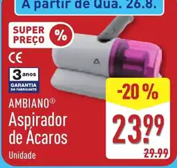 ALDI Ambiano aspirador de ácaros promoção