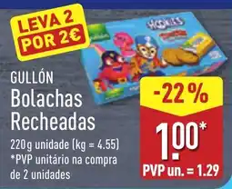 ALDI Gullón Bolachas Recheadas promoção