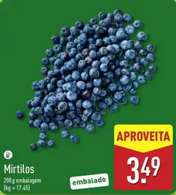 ALDI Mirtilos promoção