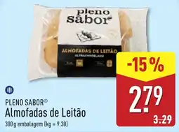 ALDI Pleno Sabor Almofadas de Leitão promoção