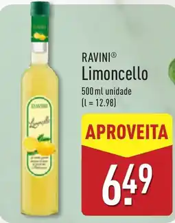ALDI Ravini limoncello promoção