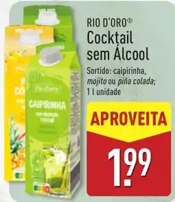 ALDI Rio d'oro cocktail sem álcool promoção