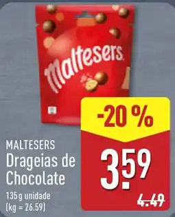 ALDI Maltesers Drageias de Chocolate promoção