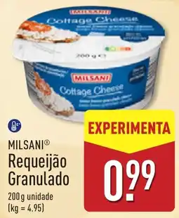 ALDI Milsani Requeijão Granulado promoção