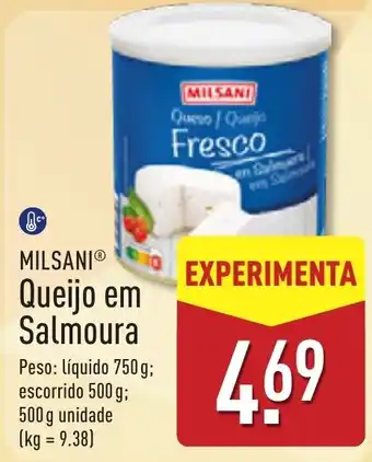 Milsani queijo em salmoura