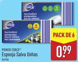 ALDI Power force esponja salva unhas promoção