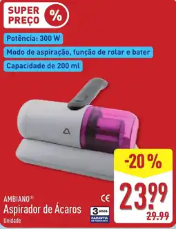 ALDI Ambiano aspirador de ácaros promoção