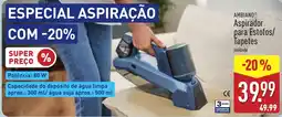 ALDI Ambiano aspirador para estofos/tapetes promoção
