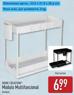 ALDI Home creation módulo multifuncional promoção
