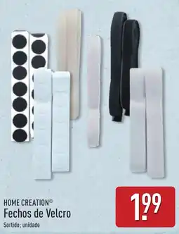 ALDI Home creation® fechos de velcro promoção