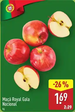 ALDI Maçã Royal Gala Nacional promoção