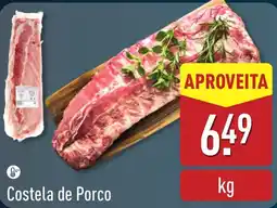 ALDI Costela de Porco promoção