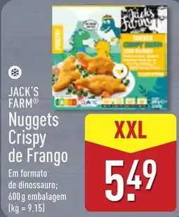 ALDI Jack's farm nuggets crispy de frango promoção