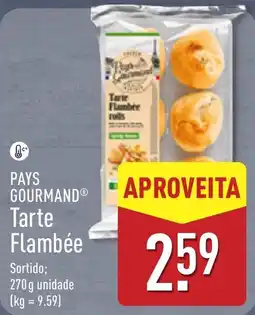 ALDI Pays Gourmand Tarte Flambée promoção