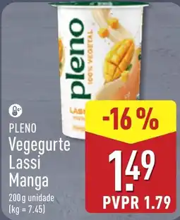 ALDI Pleno Vegegurte Lassi Manga promoção